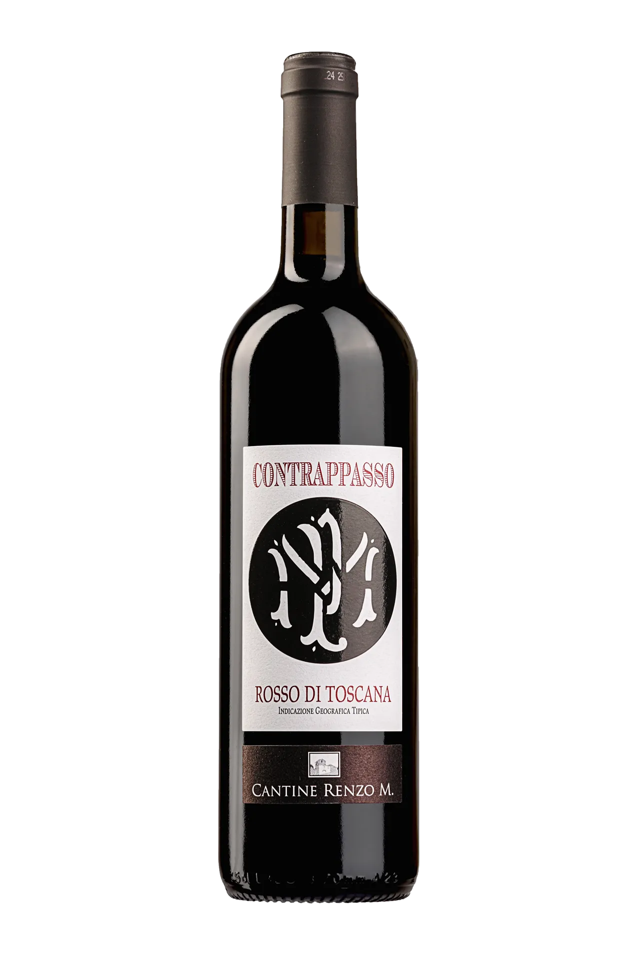 RENZO MASI CONTRAPPASSO ROSSO di TOSCANA SYRAH-SANGIOVESE BLEND 750ML