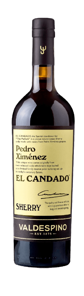 VALDESPINO PEDRO XIMENEZ EL CANDADO SWEET SHERRY 750ML